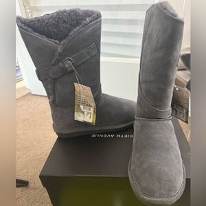 Bearpaw brand Tatum edition color Charcoal size 8M New no box